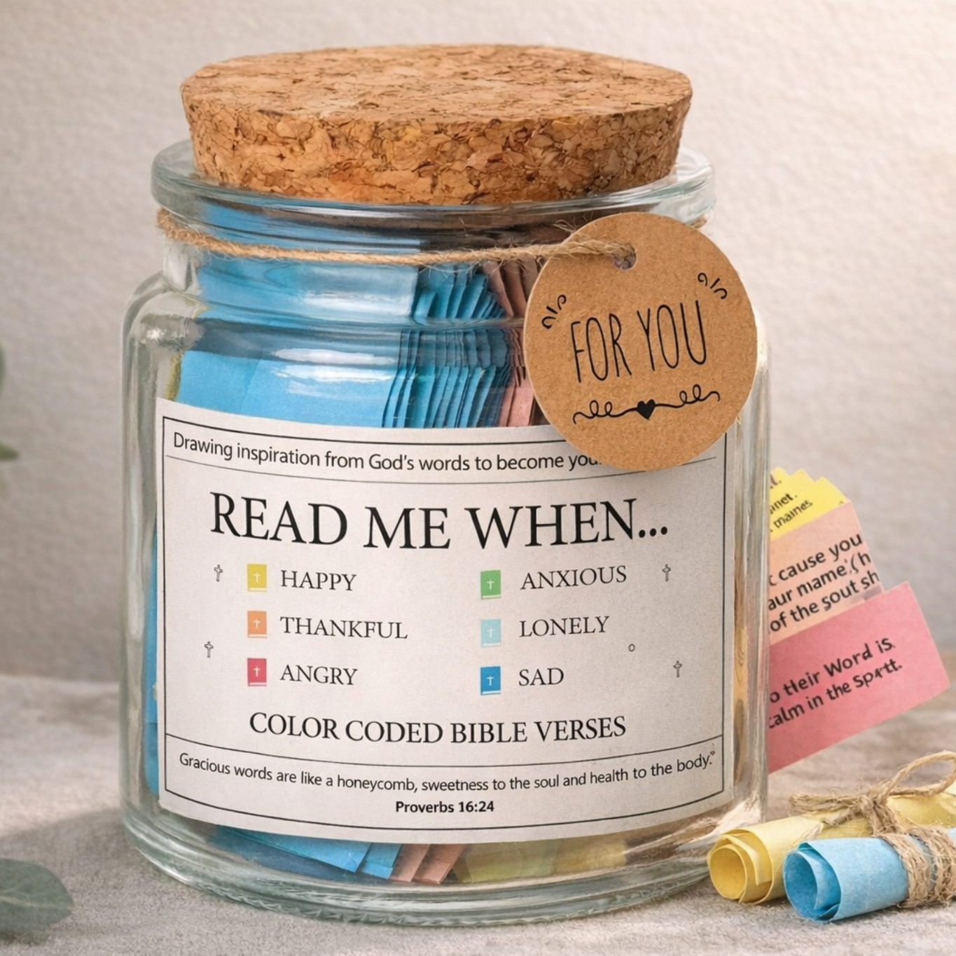 Bible Verse Jar