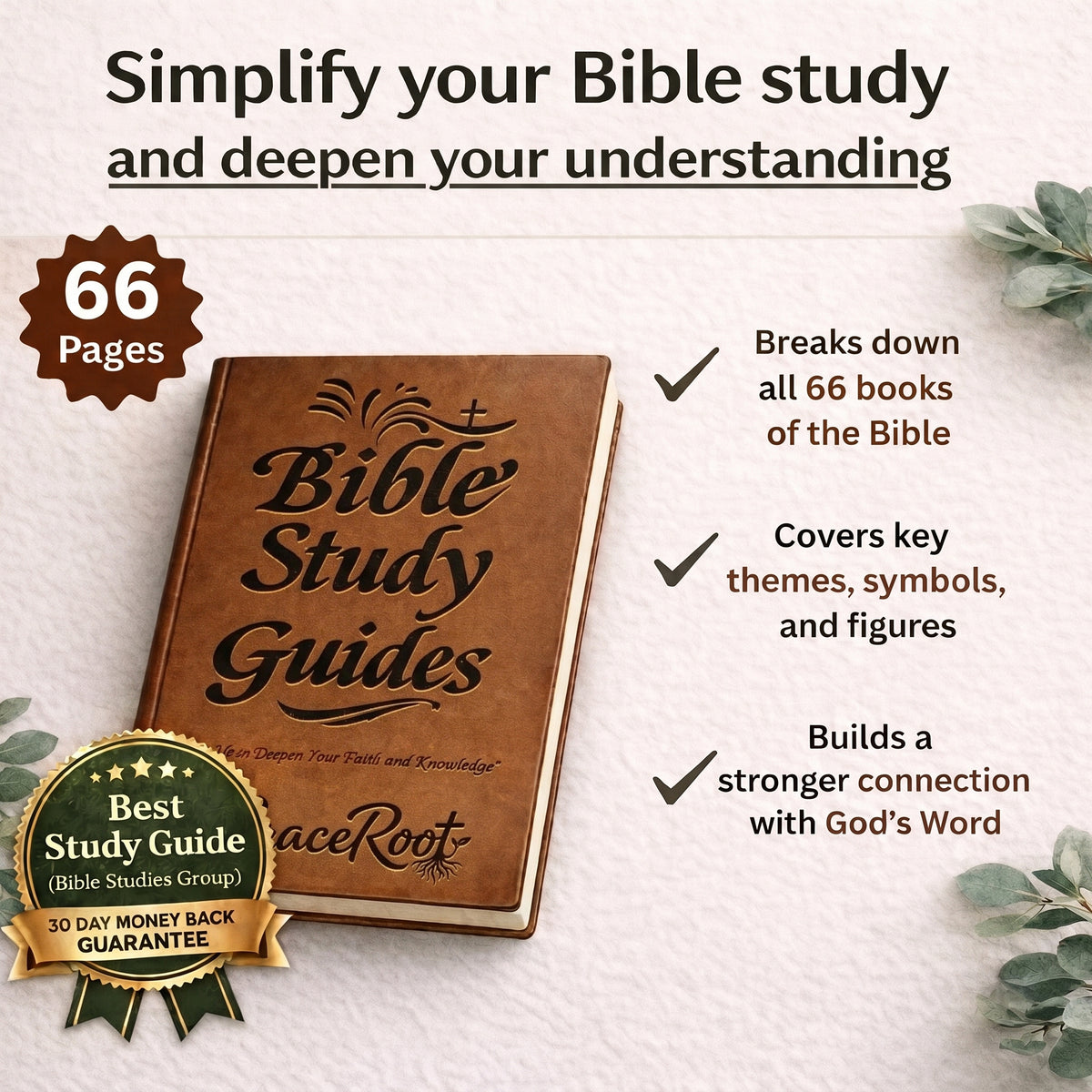 GraceRoot™ — 66-Book Bible Study Guide